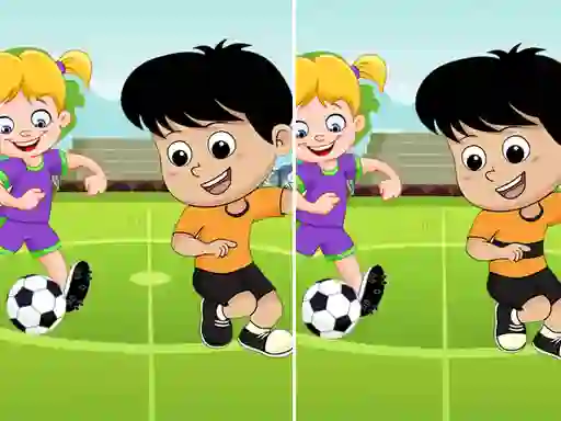 Гульня World Cup 2018 Find The Difference онлайн