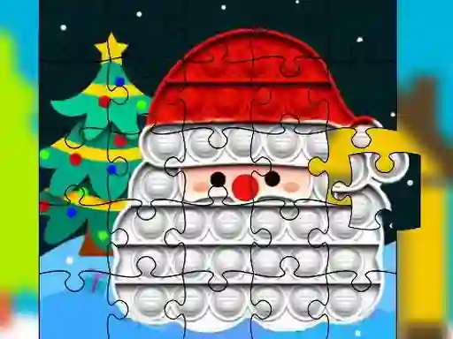 Гульня Christmas Pop It Jigsaw онлайн