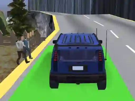 Гульня Uphill Jeep Driving онлайн