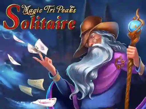 Гульня Magic Tri Peaks Solitaire онлайн