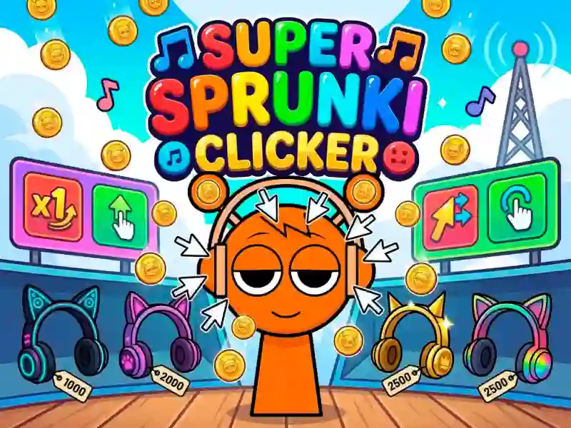 Гульня Super Sprunki Clicker онлайн