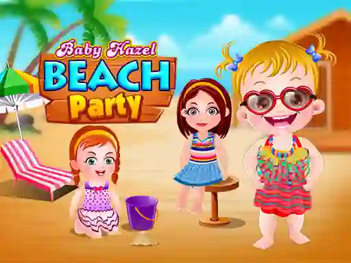 Гульня Baby Hazel Beach Party онлайн