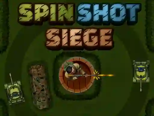 Гульня Spin Shot Siege онлайн