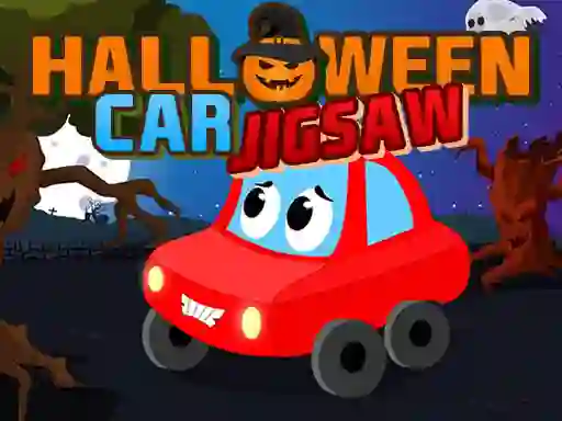 Гульня Halloween Car Jigsaw онлайн