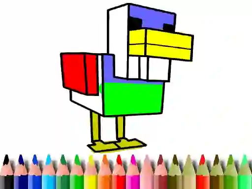 Гульня Back To School: Monster Craft Coloring онлайн