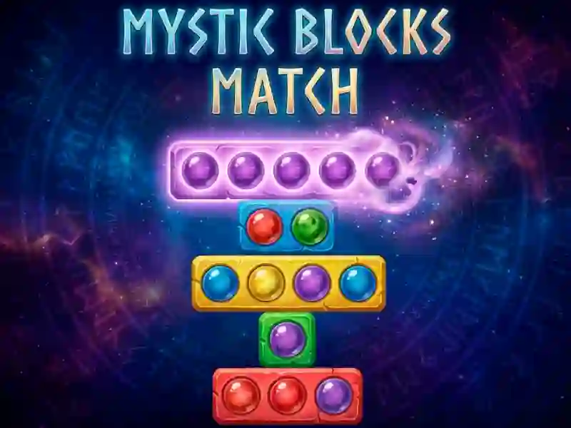 Гульня Mystic Blocks Match онлайн