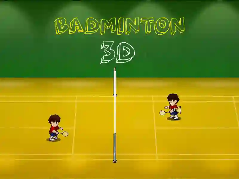 Гульня Badminton 3D онлайн