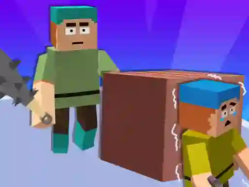 Гульня Horror Minecraft Partytime онлайн