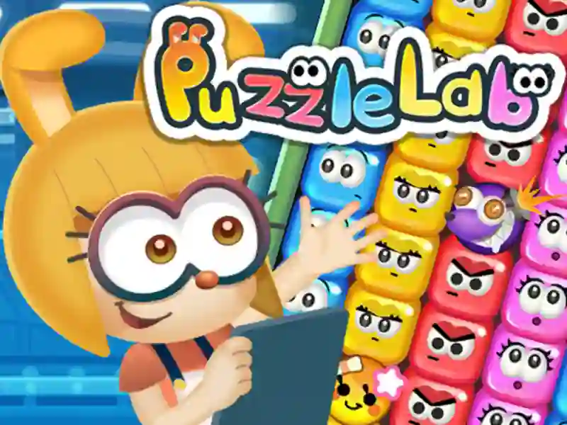 Гульня Puzzle Lab онлайн