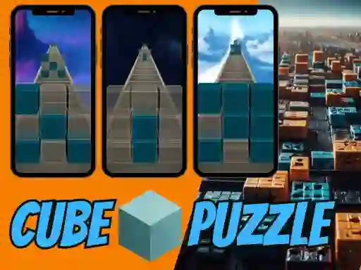 Гульня Cube Puzzle онлайн