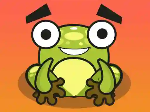 Гульня Frogie Cross The Road онлайн