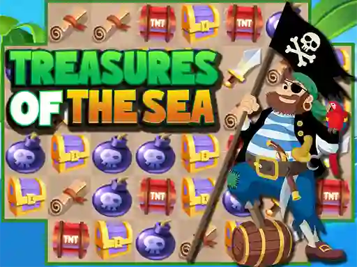 Гульня Treasures Of The Sea онлайн