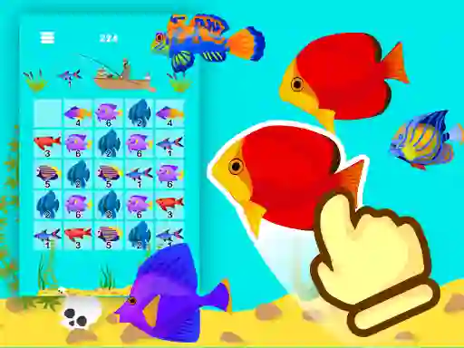 Гульня Merge Fish онлайн