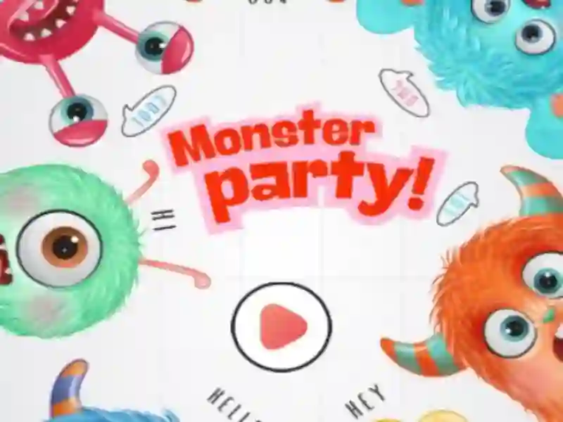 Гульня Monster Party онлайн