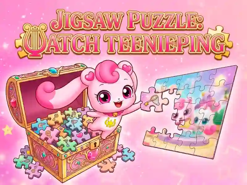 Гульня Jigsaw Puzzle: Catch Teenieping онлайн