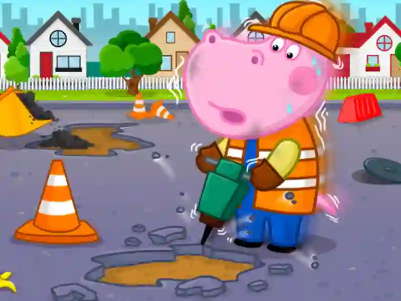 Гульня Professions For Kids онлайн