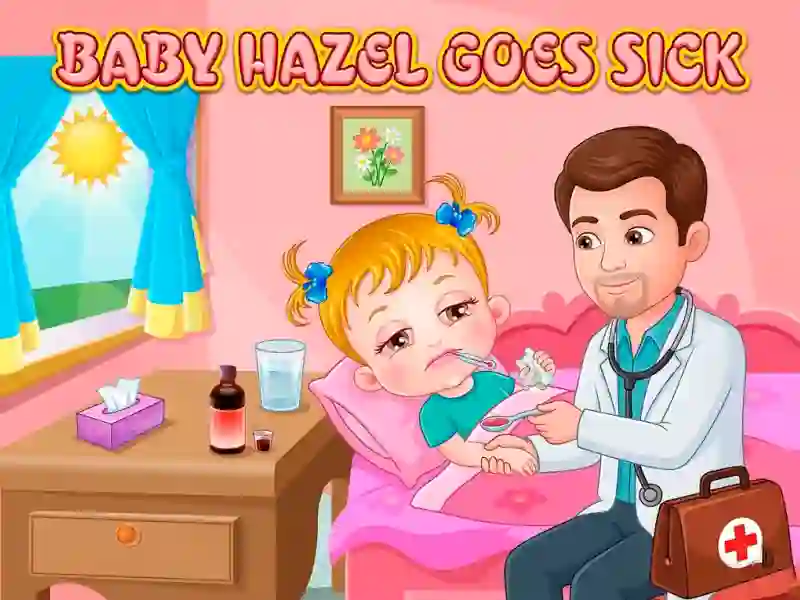 Гульня Baby Hazel Goes Sick онлайн