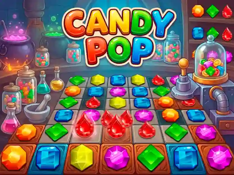 Гульня Candy Pop онлайн