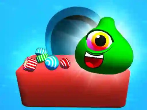 Гульня Candy Monsters Puzzle онлайн