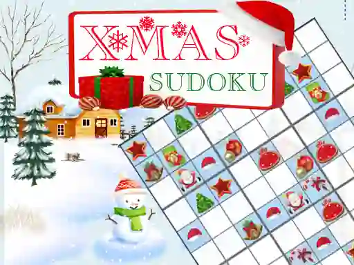 Гульня XMAS SUDOKU онлайн