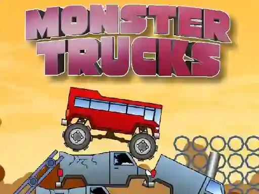 Гульня Monster Trucks Challenge онлайн
