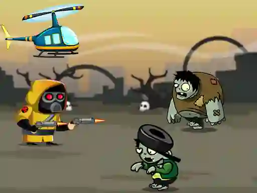 Гульня Crazy Zombie Hunter онлайн