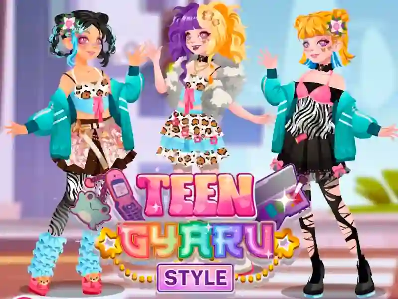 Гульня Teen Gyaru Style онлайн