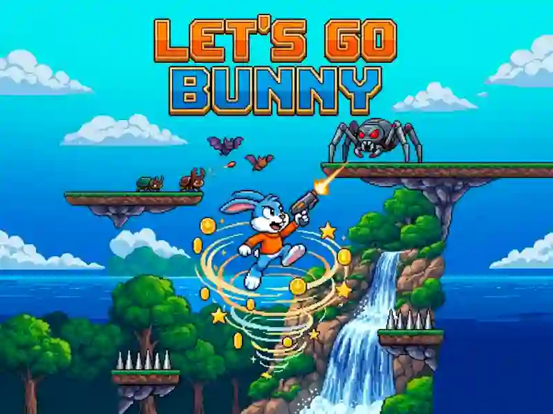 Гульня Let's Go Bunny онлайн