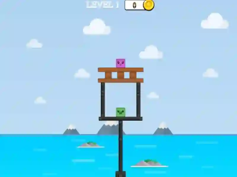 Гульня Circle Block Bird онлайн