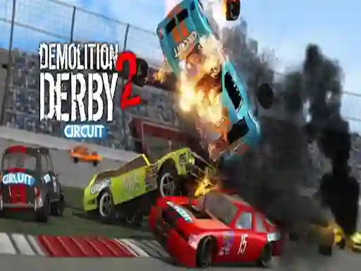 Гульня Demolition Derby Car Arena онлайн