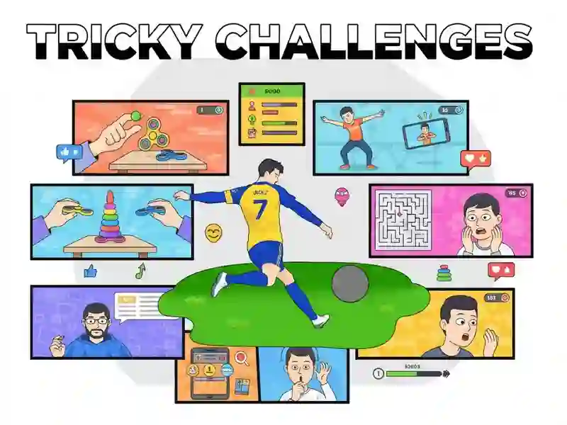 Гульня Tricky Challenges онлайн