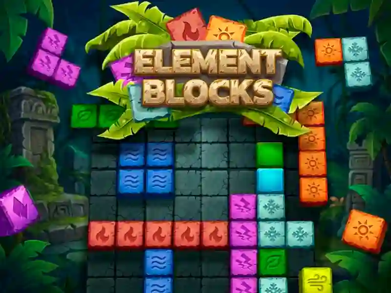 Гульня Element Blocks онлайн