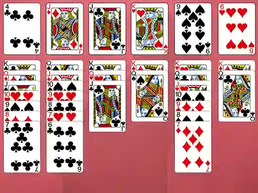 Гульня Cat Solitaire онлайн