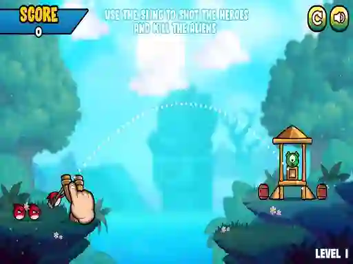 Гульня Angry Battle Birds Mania онлайн