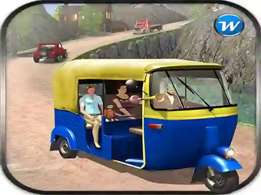 Гульня Public Tricycle Rickshaw driving онлайн