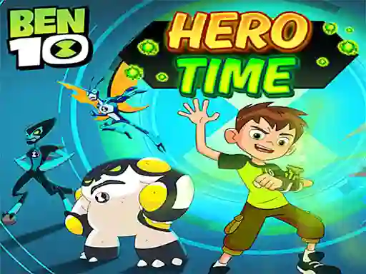 Гульня Ben 10 Hero Time онлайн