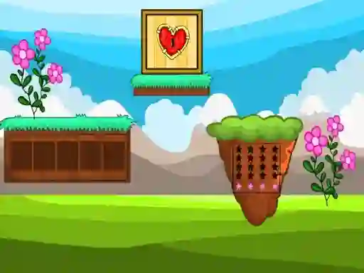 Гульня Floating Garden Escape онлайн