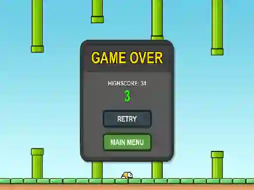 Гульня Flappy Bird онлайн