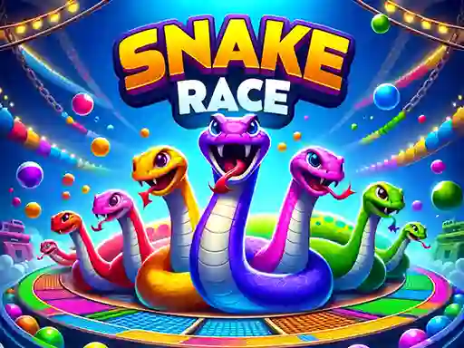 Гульня Snake Race онлайн
