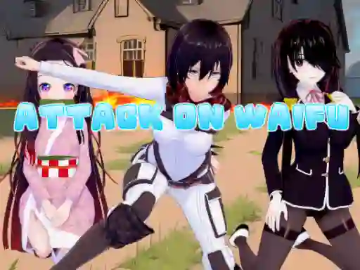 Гульня Attack On Waifu Clicker онлайн