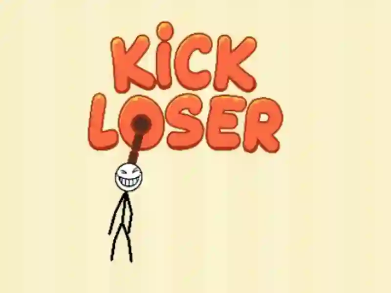 Гульня Kick Loser онлайн