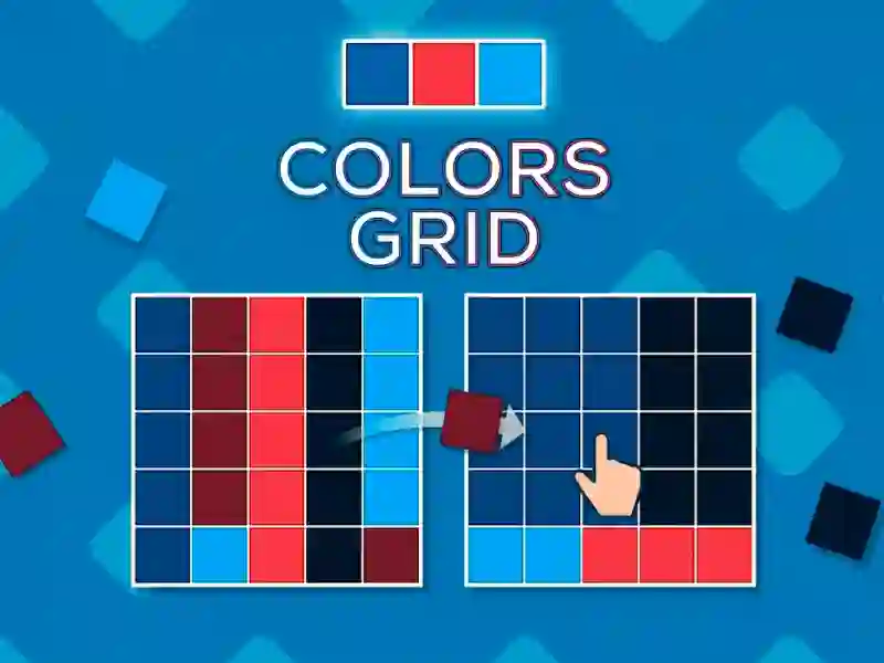 Гульня Colors Grid онлайн