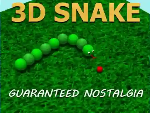 Гульня 3d Snake онлайн