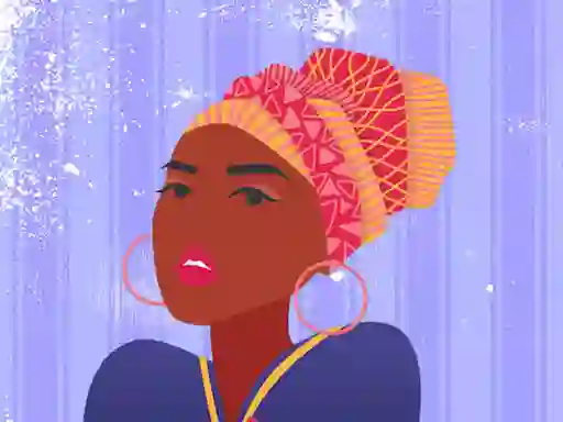 Гульня African Princess Jigsaw онлайн