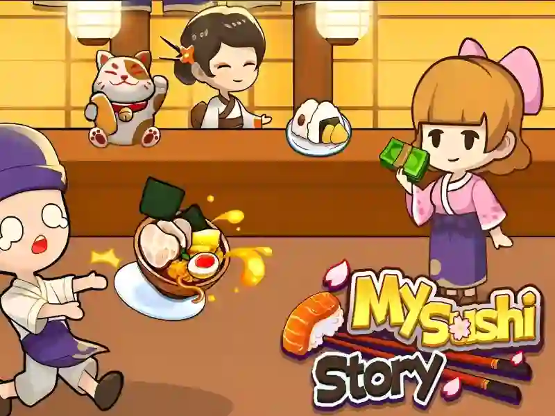 Гульня My Sushi Story онлайн