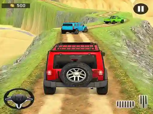 Гульня Offroad jeep driving онлайн