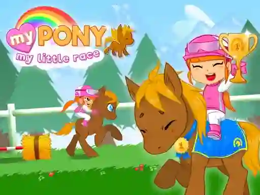 Гульня My Pony My Little Race онлайн