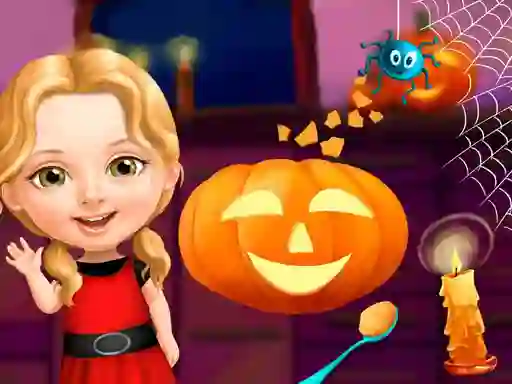 Гульня Sweet Baby Girl Halloween Fun онлайн