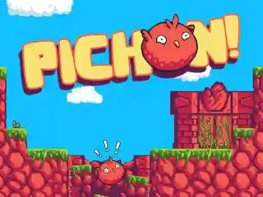 Гульня Pichon: The Bouncy Bird онлайн