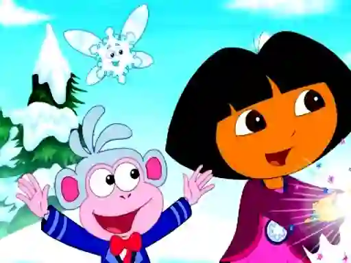 Гульня Dora Find 5 Differences онлайн